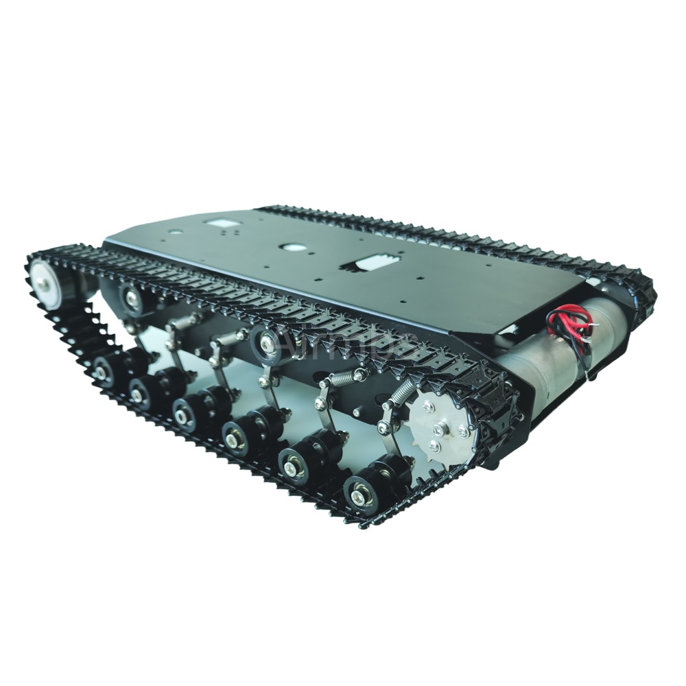 Tracked Robot Chassis - 12KG Actual Load Metal Suspension Crawler