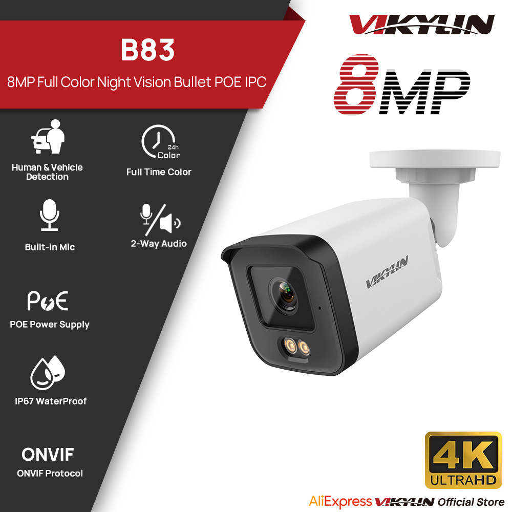 VIKYLIN 8MP HD IP Security Cam - огляд і ціна Pan Tilt Bracket