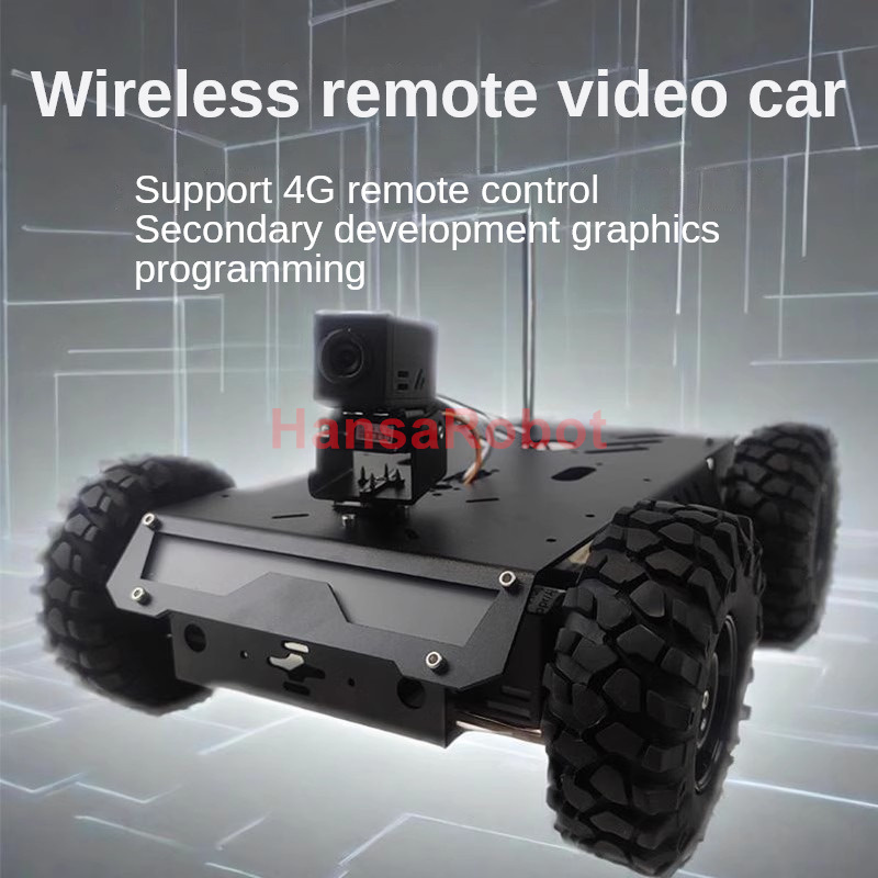 4G Wireless WiFi App RC Smart  - огляд і ціна Tracked Robot Chassis