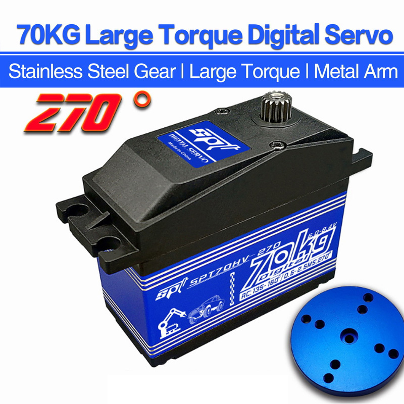 SPT70HV 70kg Digital Servo Met - огляд і ціна Robot Arm Metal