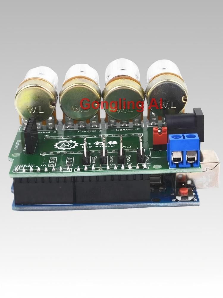 4 Channels Knob Servo Controll - огляд і ціна Arduino Robot