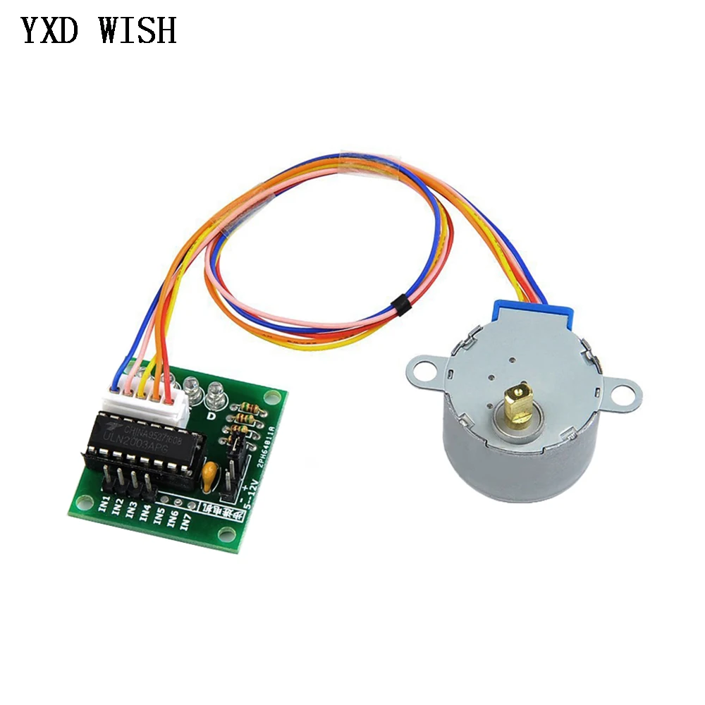5pcs ULN2003 28BYJ-48 5V 12V R - огляд і ціна 28Byj-48
