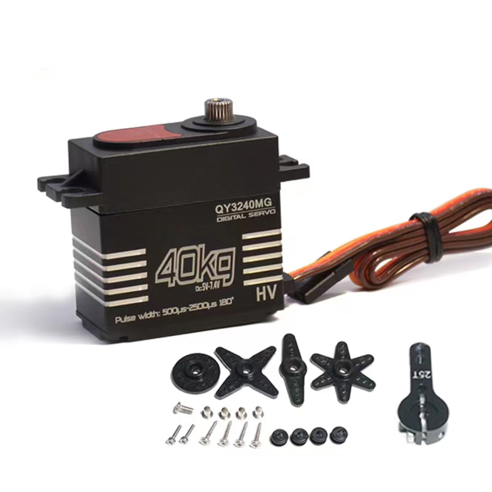 40KG Digital Servo Waterproof  - огляд і ціна Robot Arm Metal