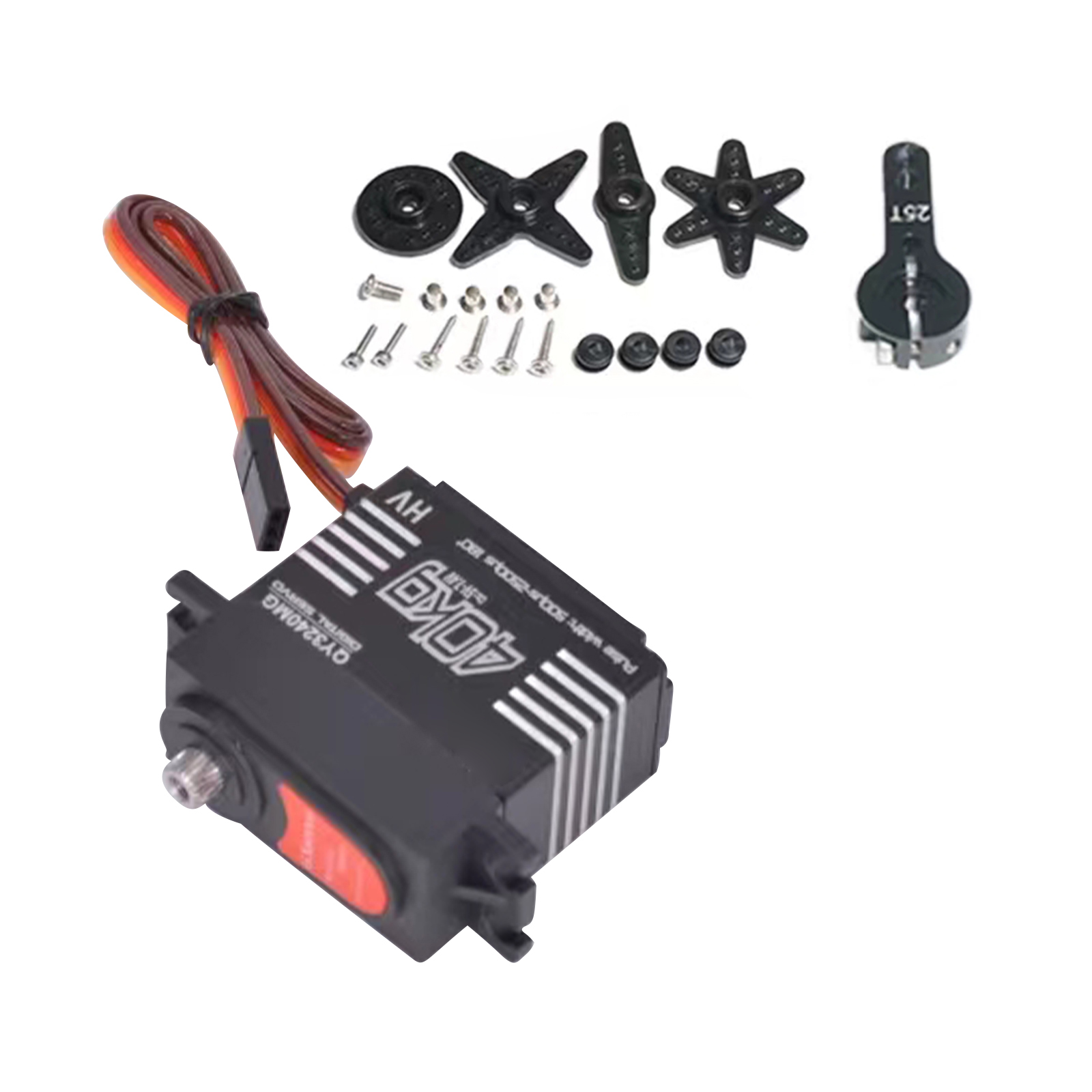 40KG Digital Servo Waterproof  - огляд і ціна Robot Arm Metal
