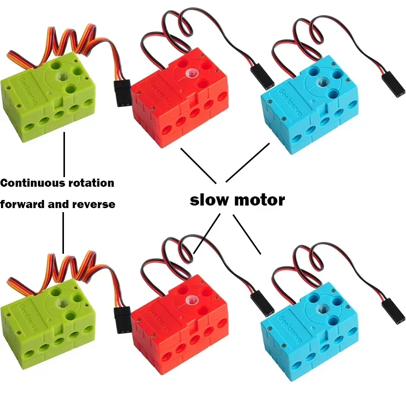 4PCS Continuous Rotation Servo - огляд і ціна Microbit