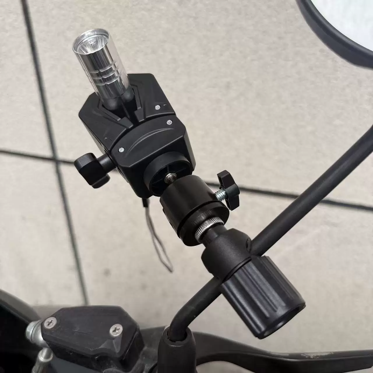 Metal Clamp round Tube Rearvie - огляд і ціна Pan Tilt Bracket