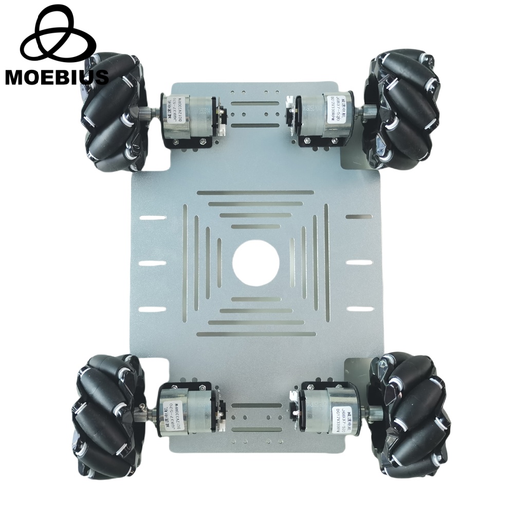 MOEBIUS 26KG Load 4WD Mecanum  - огляд і ціна Arduino Robot