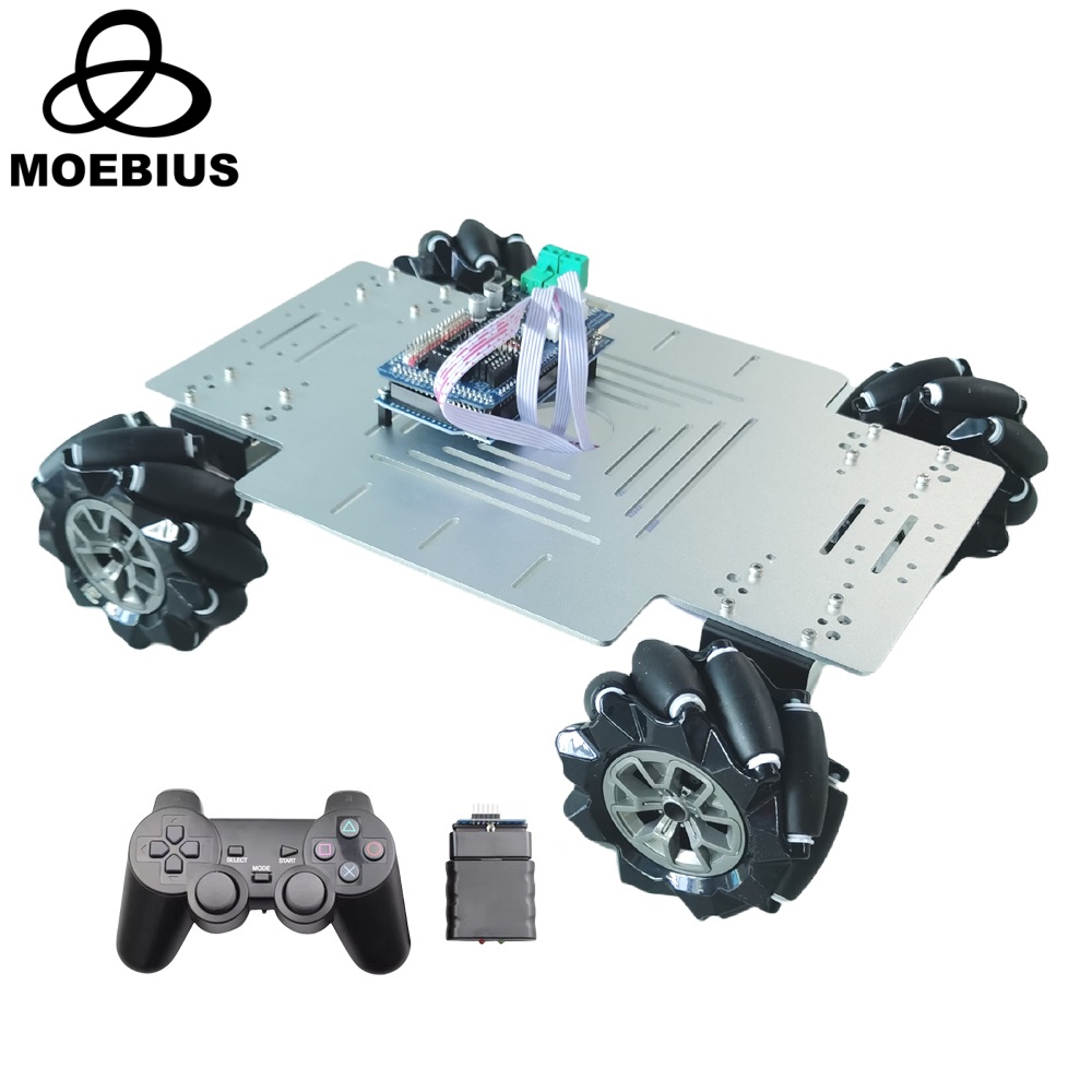 MOEBIUS 26KG Load 4WD Mecanum  - огляд і ціна Arduino Robot