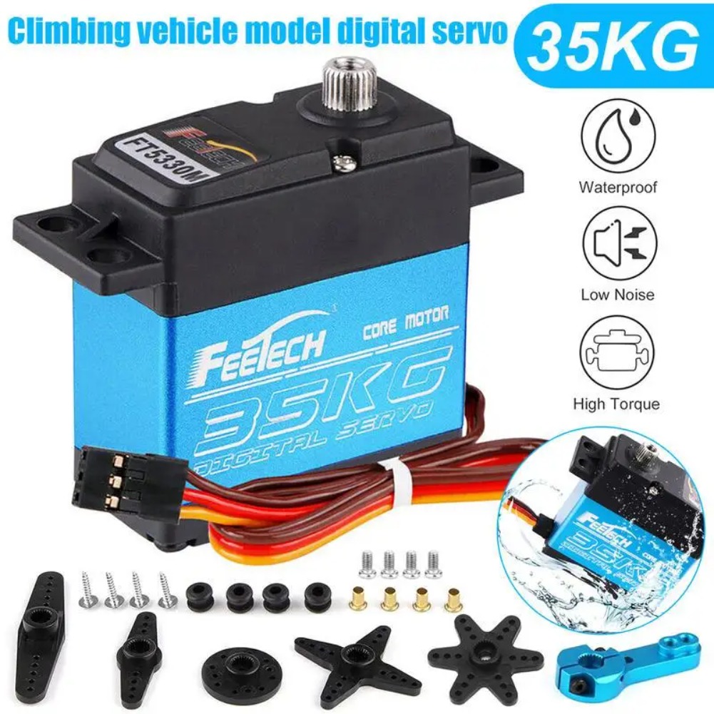 FEETECH FT5330M 35KG Digital S - огляд і ціна Robot Arm Metal