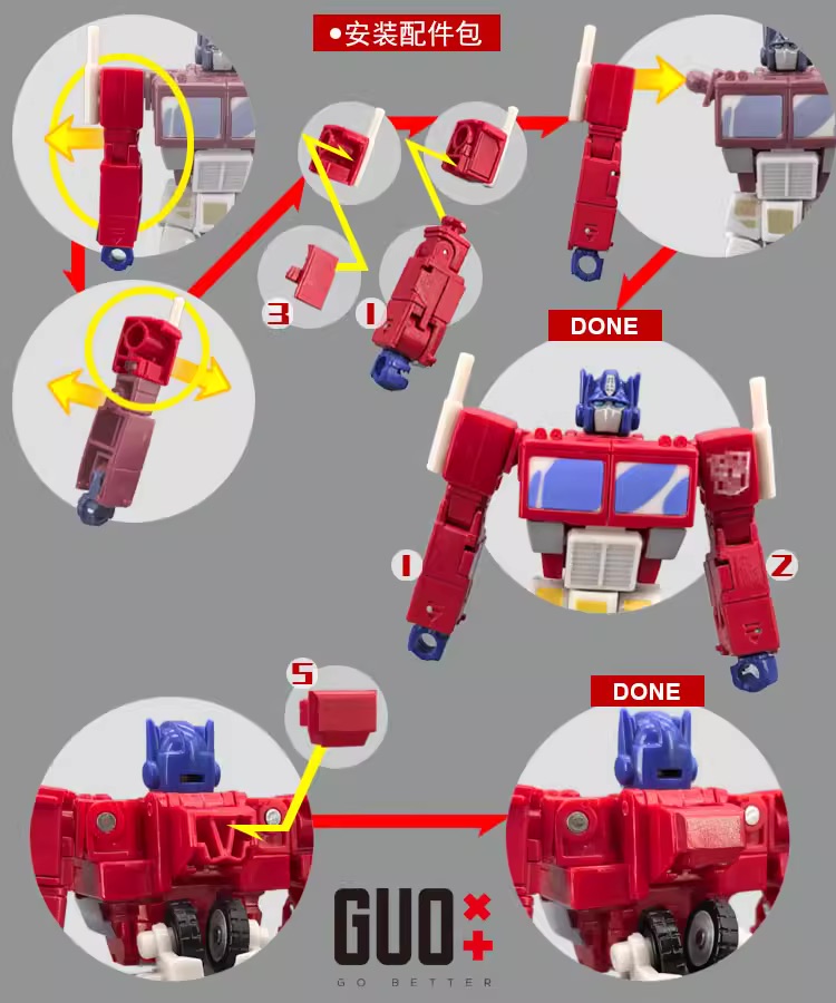 Studio Series SS Devastator Op - огляд і ціна Robot Arm Kit