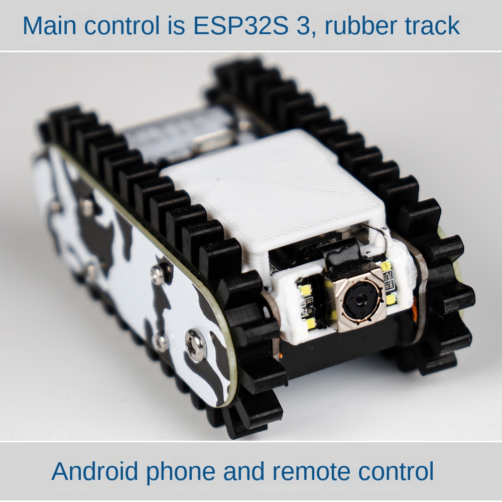 RC Tank Metal Tank Chassis Tra - огляд і ціна Tracked Robot Chassis