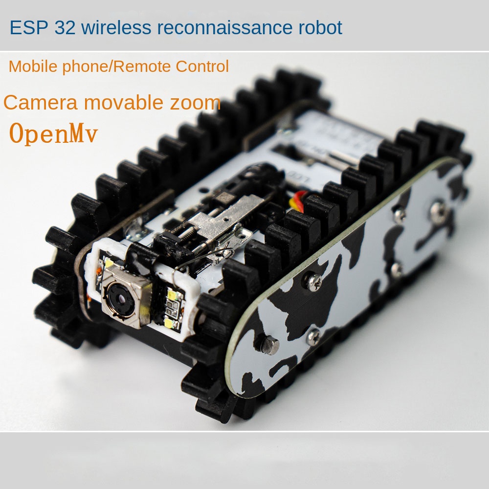 RC Tank Metal Tank Chassis Tra - огляд і ціна Tracked Robot Chassis