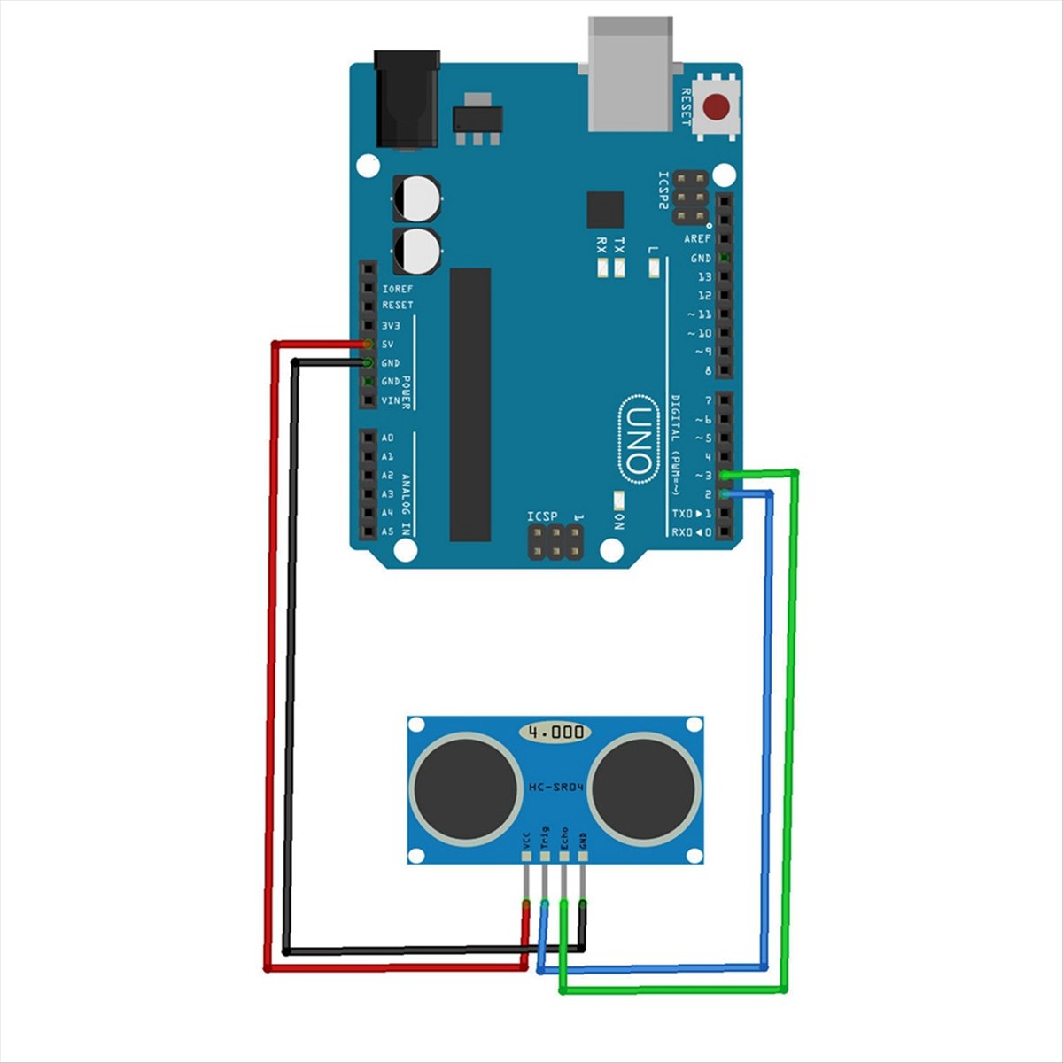 ABGN 1Pcs Ultrasonic Module -S - огляд і ціна Ultrasonic Distance Sensor