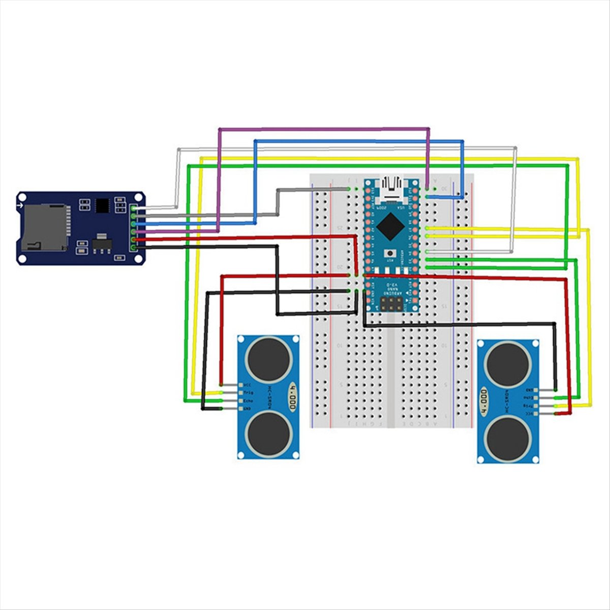 ABGN 1Pcs Ultrasonic Module -S - огляд і ціна Ultrasonic Distance Sensor