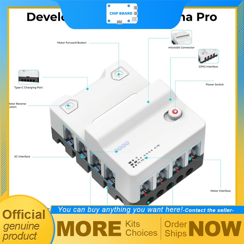 ELECFREAKS micro:bit Nezha Pro - огляд і ціна Microbit