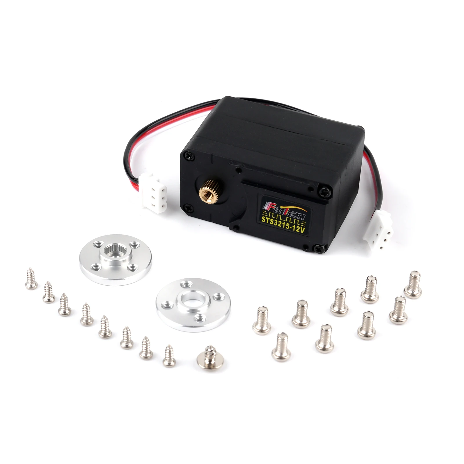 18PCS STS3215 12V 30KG Servo + - огляд і ціна Servo Bracket