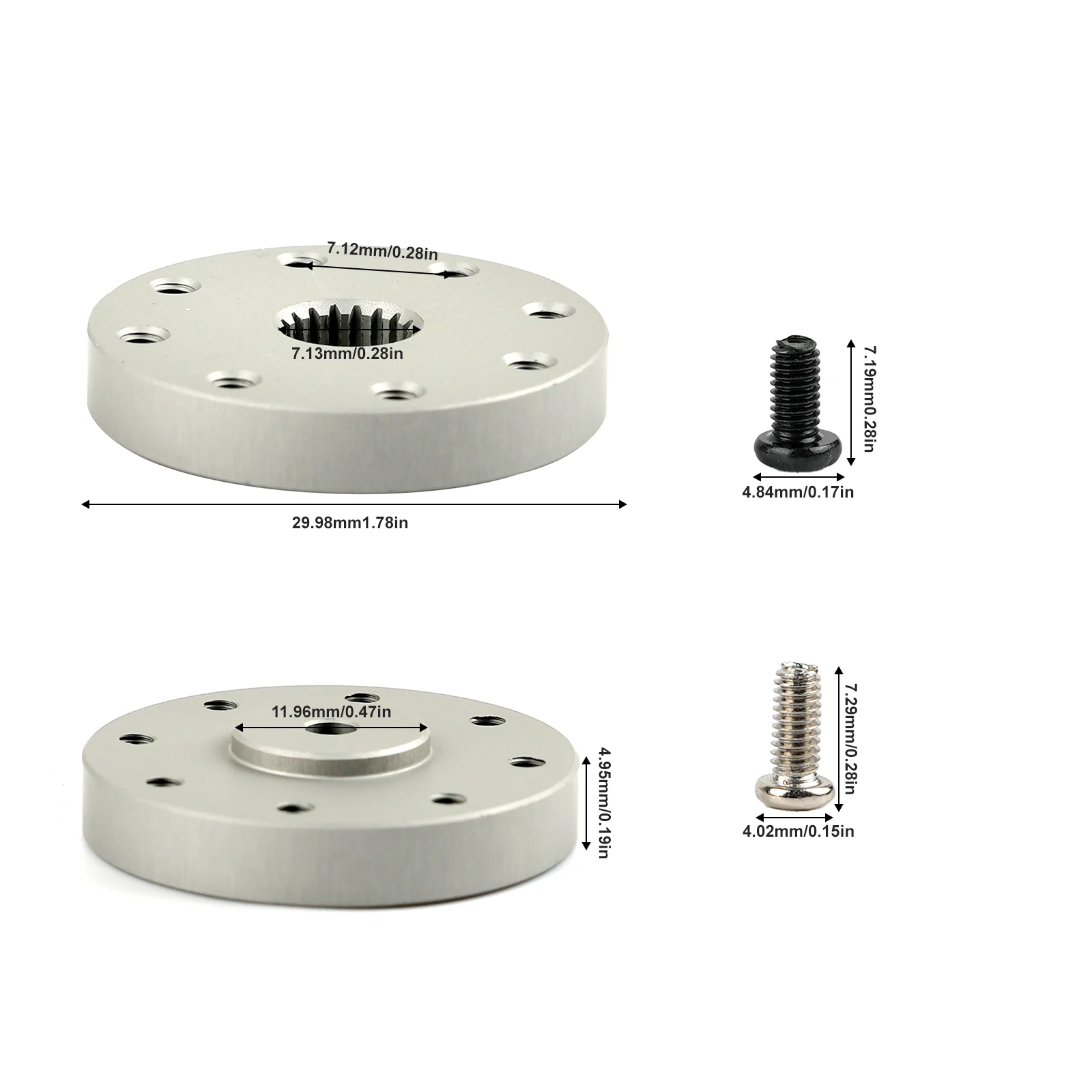 18T Standard Round Servo Brack - огляд і ціна Servo Bracket
