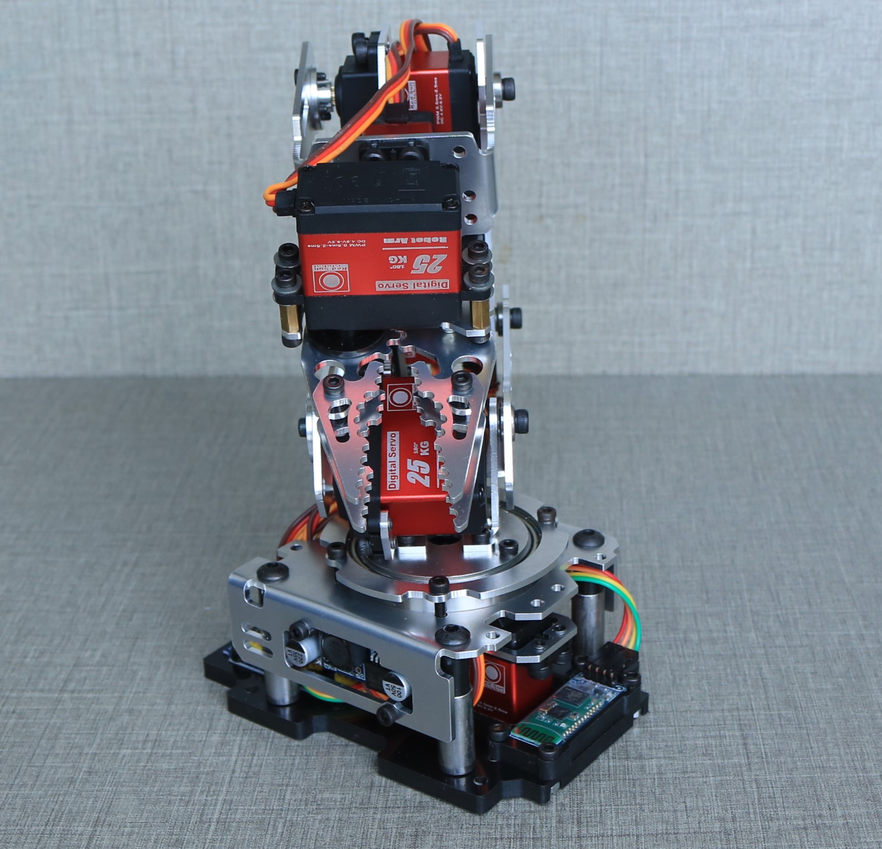 6 Axis Metal Robotic Arm Mobil - огляд і ціна Arduino Robot