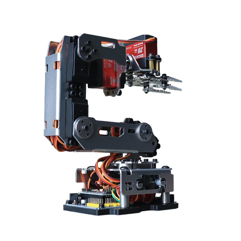 6 Axis Metal Robotic Arm Mobil - огляд і ціна Arduino Robot