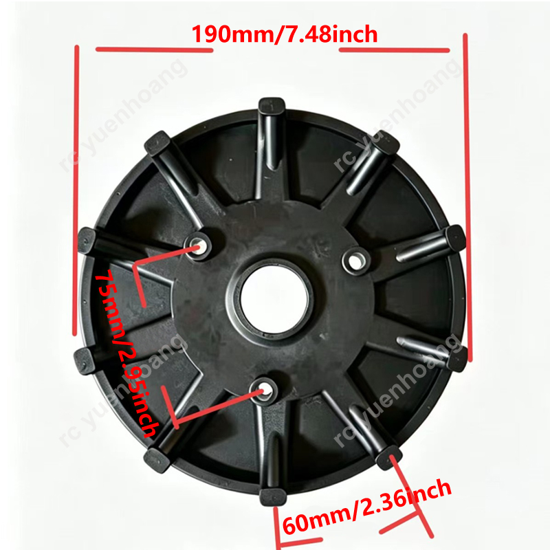 1PCS 60mm Pitch Nylon Drive Sp - огляд і ціна Tracked Robot Chassis