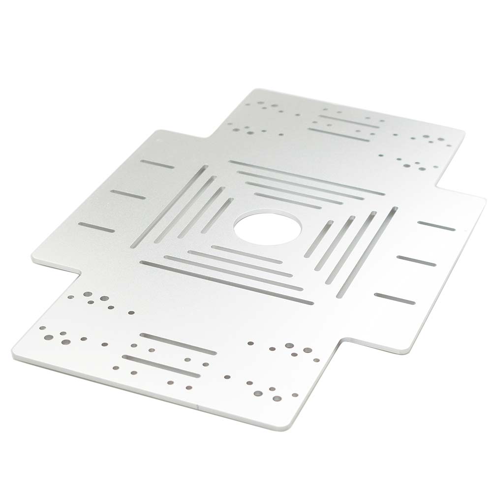 Big Metal Plate Aluminum Alloy - огляд і ціна Arduino Robot