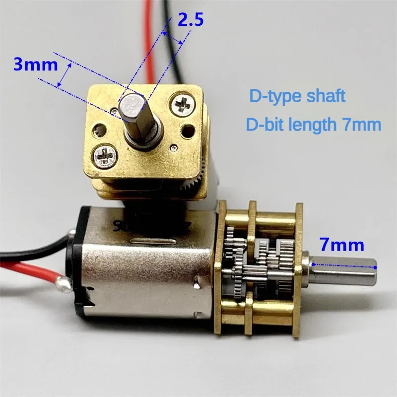N20 DC 3V 18rpm 6V  36RPM  Min - огляд і ціна Dc Motor