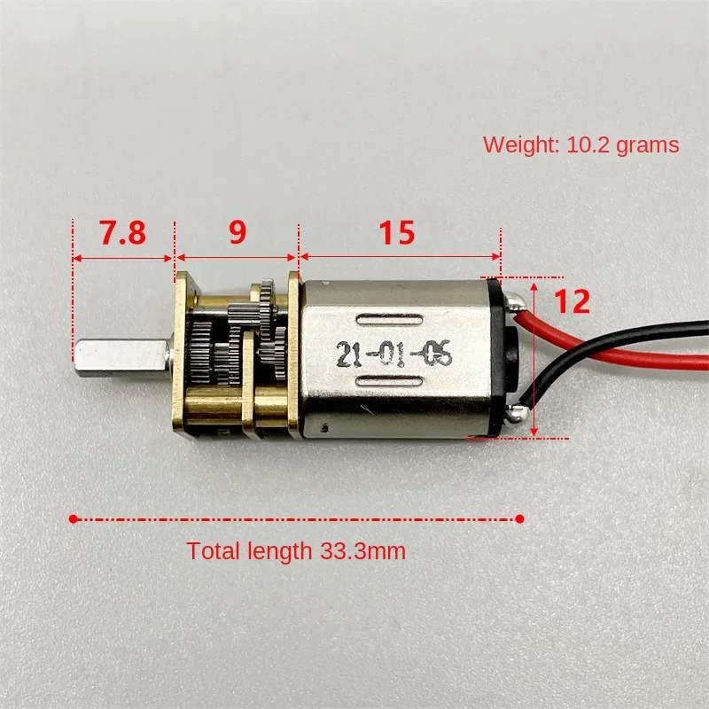 N20 DC 3V 18rpm 6V  36RPM  Min - огляд і ціна Dc Motor