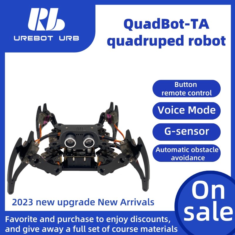 STEAM Educational Toy Quadrupe - огляд і ціна Arduino Robot