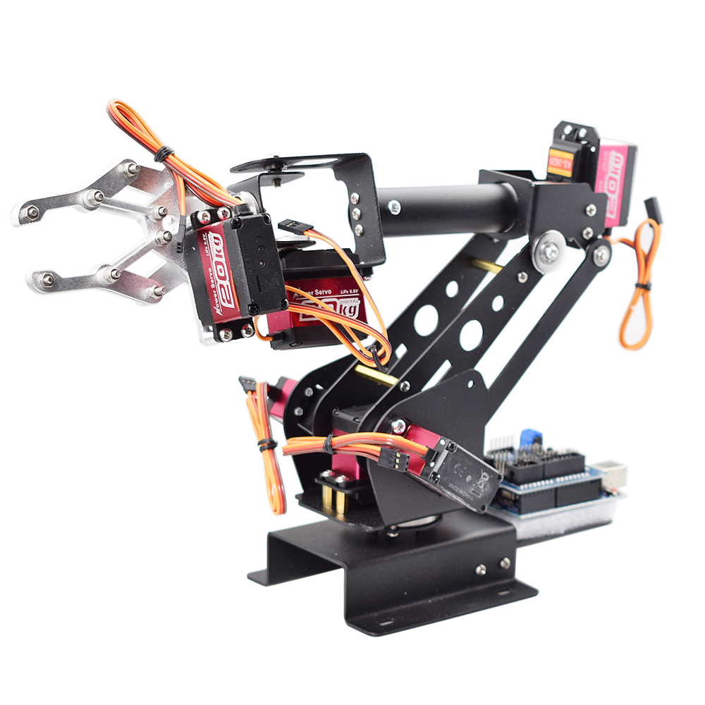 Ps2 Control 6 DOF Robotic Arm  - огляд і ціна Arduino Robot