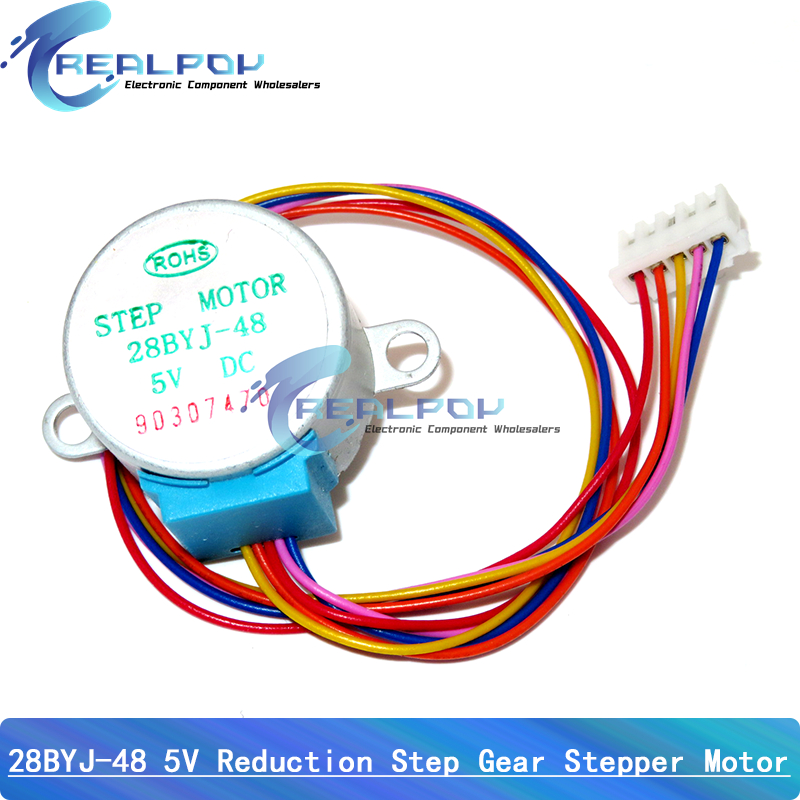 DC 5V 12V 28BYJ-48 Stepper Mot - огляд і ціна 28Byj-48