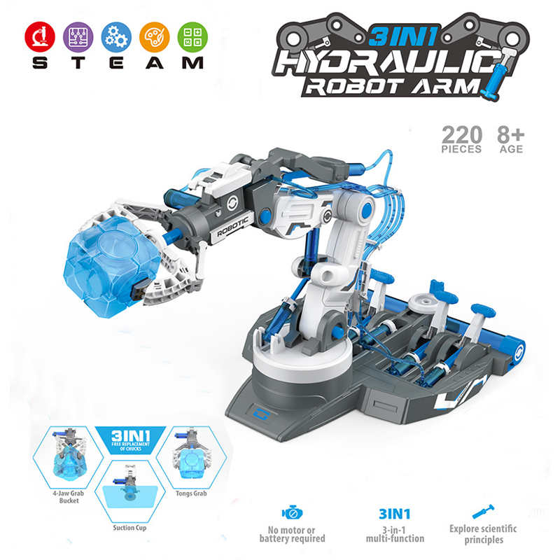 DIY Assembled Hydraulic Mechan - огляд і ціна Robot Arm Metal