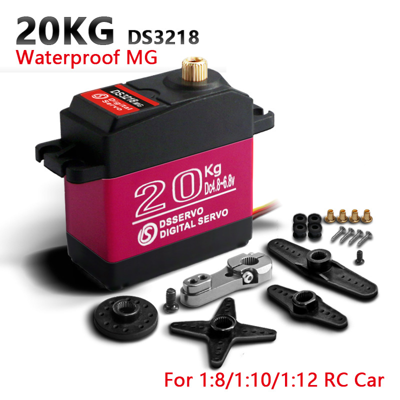 Dsservo Ds3218Mg 20Kg Metal Di - огляд і ціна Robot Arm Metal