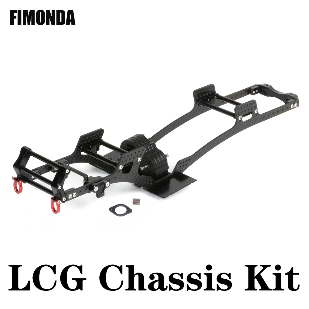 Carbon Fiber LCG Chassis Kit F - огляд і ціна Robot Car Kit