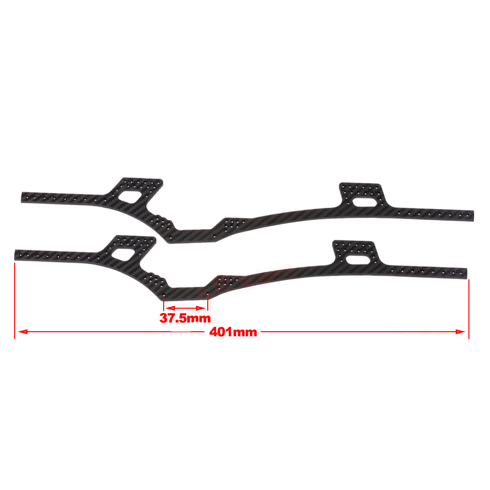 Carbon Fiber LCG Chassis Kit F - огляд і ціна Robot Car Kit