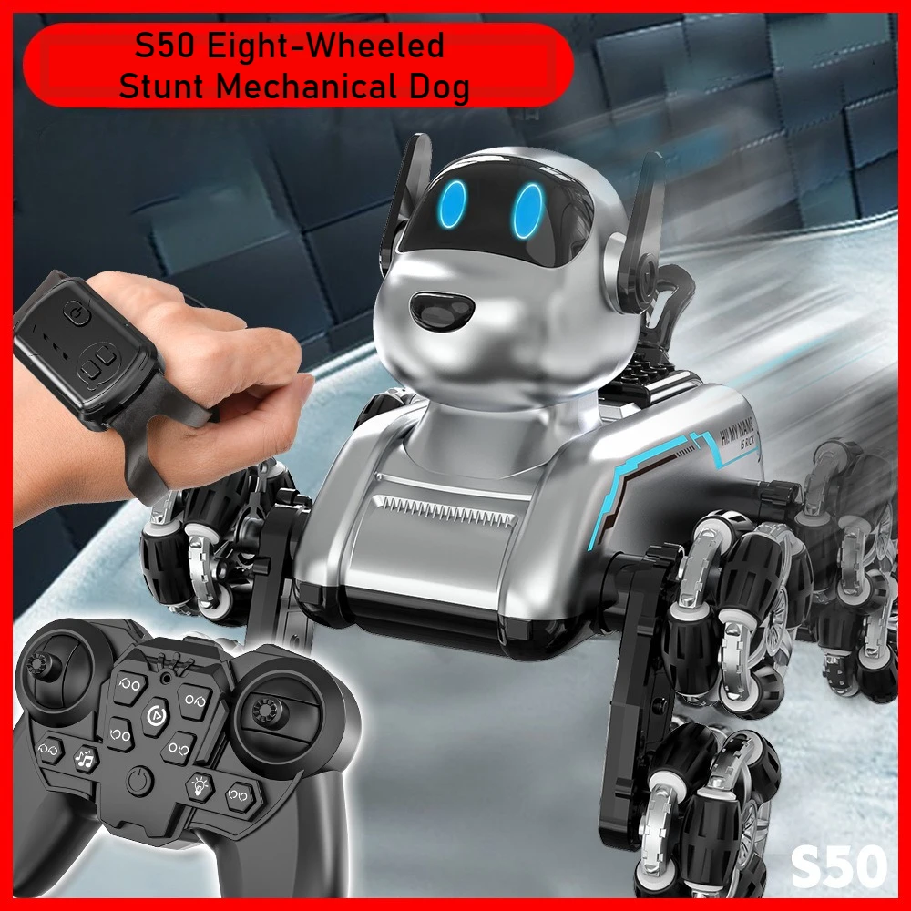 S50 Intelligent Robot Dog Gest - огляд і ціна Robot Wheel