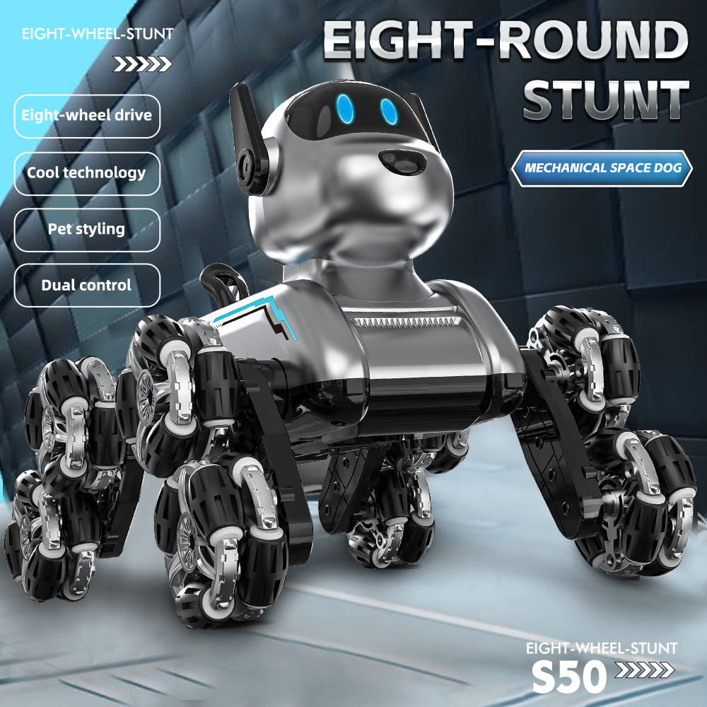 S50 Intelligent Robot Dog Gest - огляд і ціна Robot Wheel
