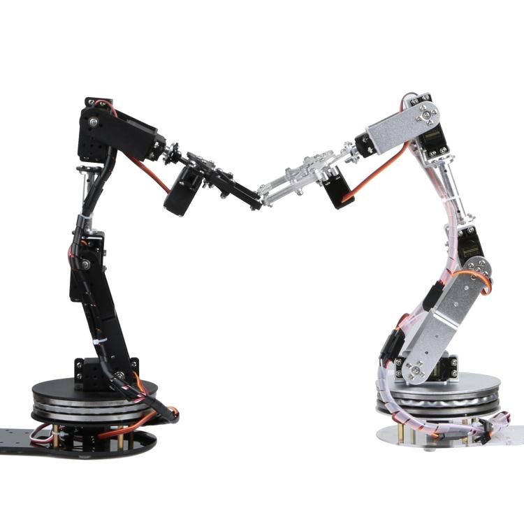 Silver 6 DOF Robotic Arm with  - огляд і ціна Robot Arm Kit