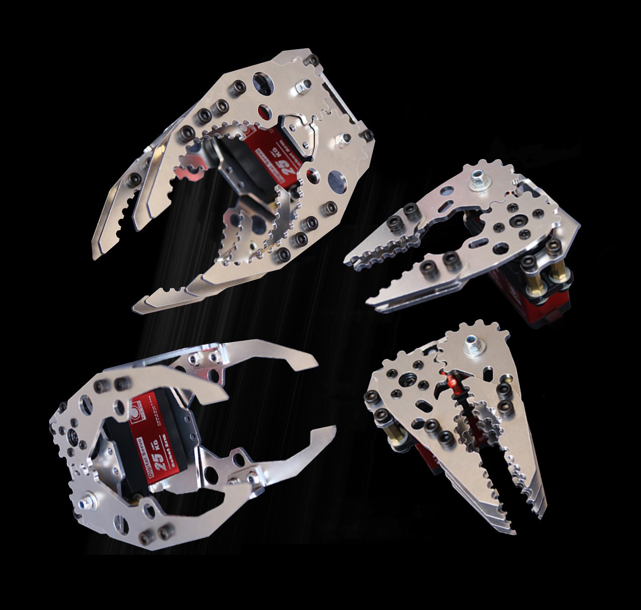Metal Mechanical Gripper Hand  - огляд і ціна Robot Arm Kit