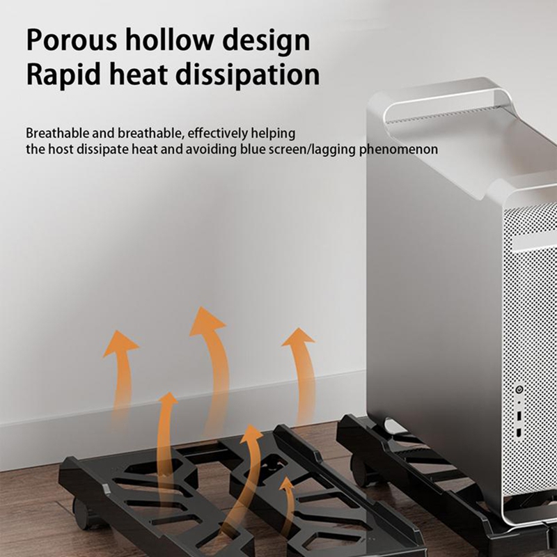 Computer Tower Stand Adjustabl - огляд і ціна Caster Wheel