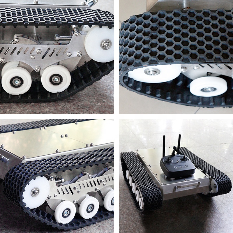 10 20kg Payload All Terrain Cr - огляд і ціна Tracked Robot Chassis
