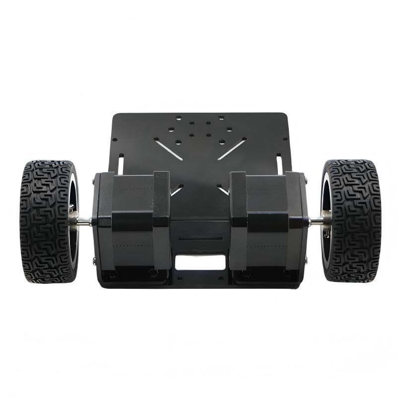3WD Robot Car DC / Stepper Mot - огляд і ціна Tracked Robot Chassis