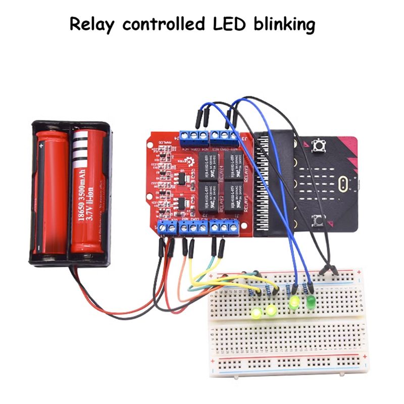 A64I Microbit 4 Channel Relay  - огляд і ціна Microbit