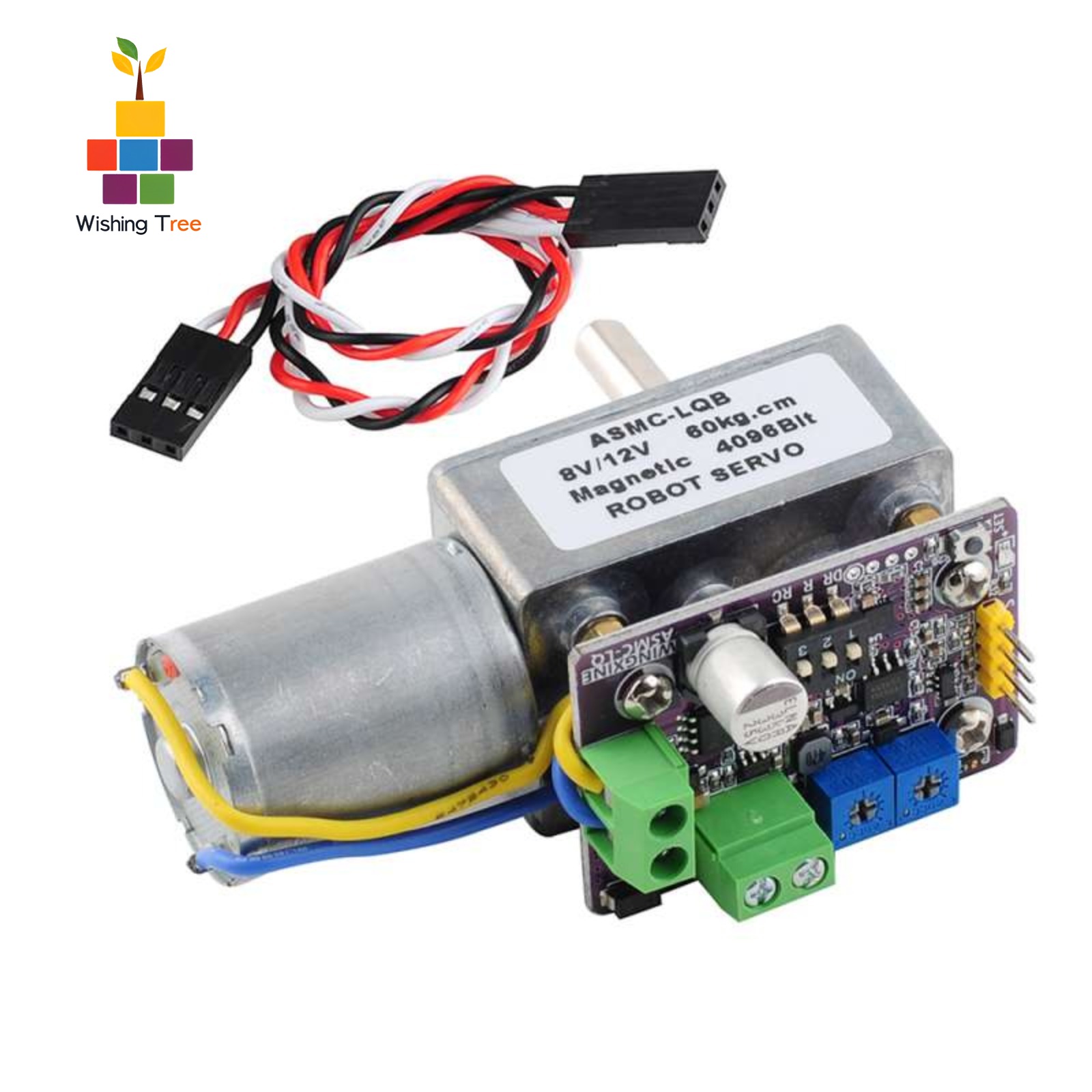 ASMC-LQB 60kg High-Torque Digi - огляд і ціна Robot Arm Metal