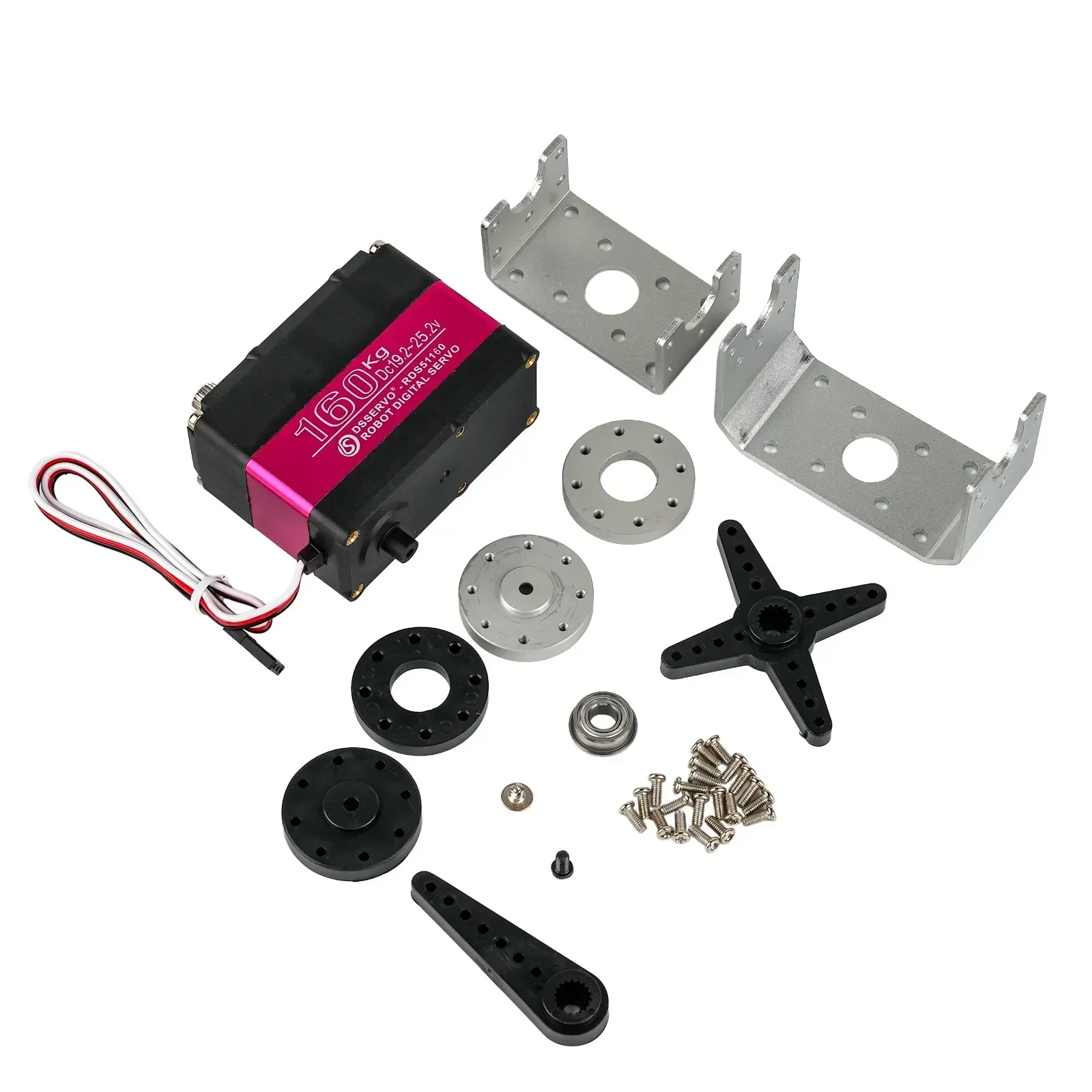 RDS51160 Digital Servo 24V 160 - огляд і ціна Servo Bracket