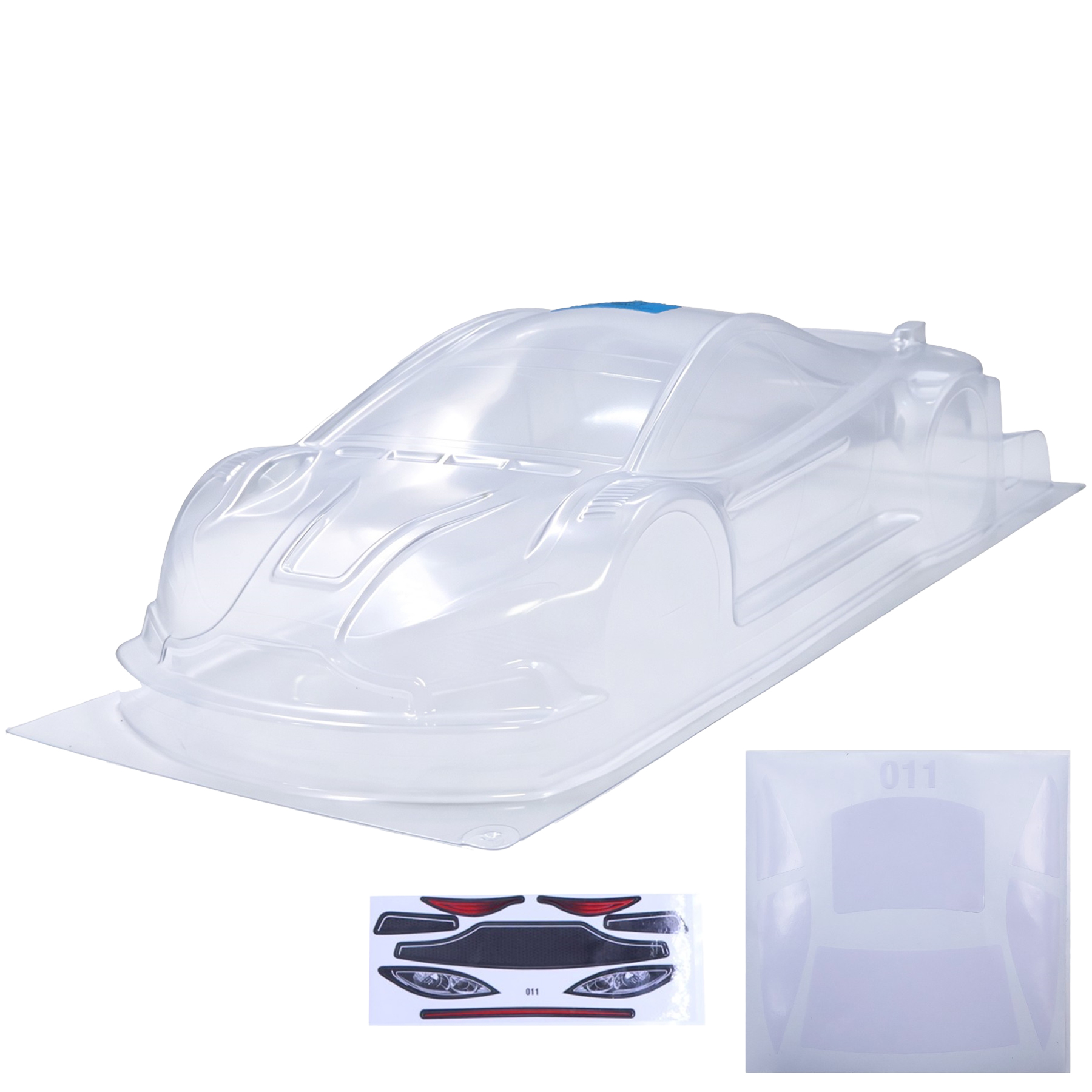 1/10 RC Unpainted On Road Clea - огляд і ціна Robot Chassis