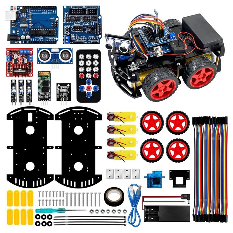 WOWFU-4WD Smart Robot Car Kit  - огляд і ціна Arduino Robot