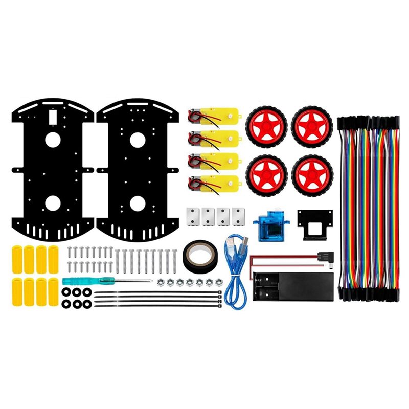 WOWFU-4WD Smart Robot Car Kit  - огляд і ціна Arduino Robot