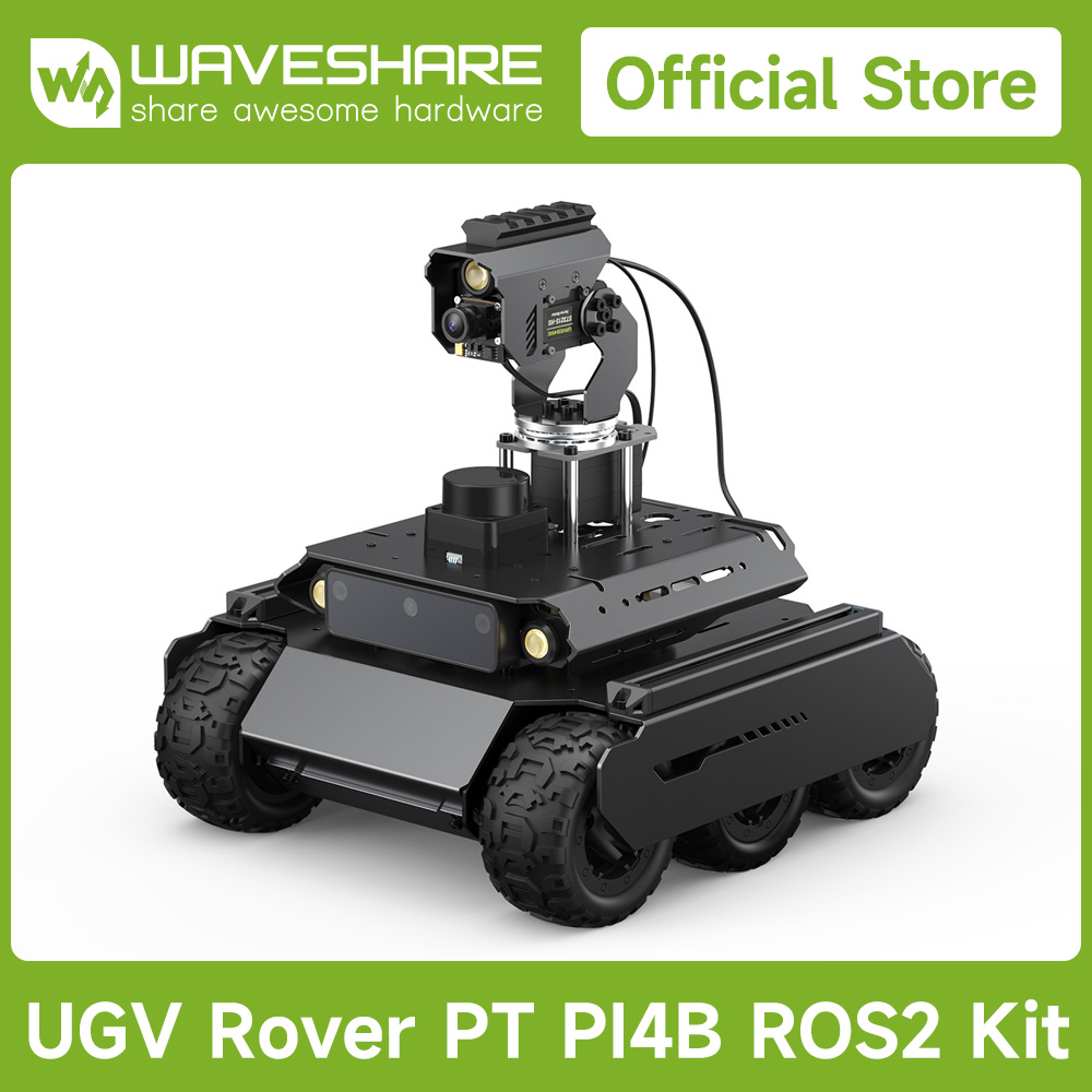 Waveshare Rover ROS 2 Open-sou - огляд і ціна Robot Wheel