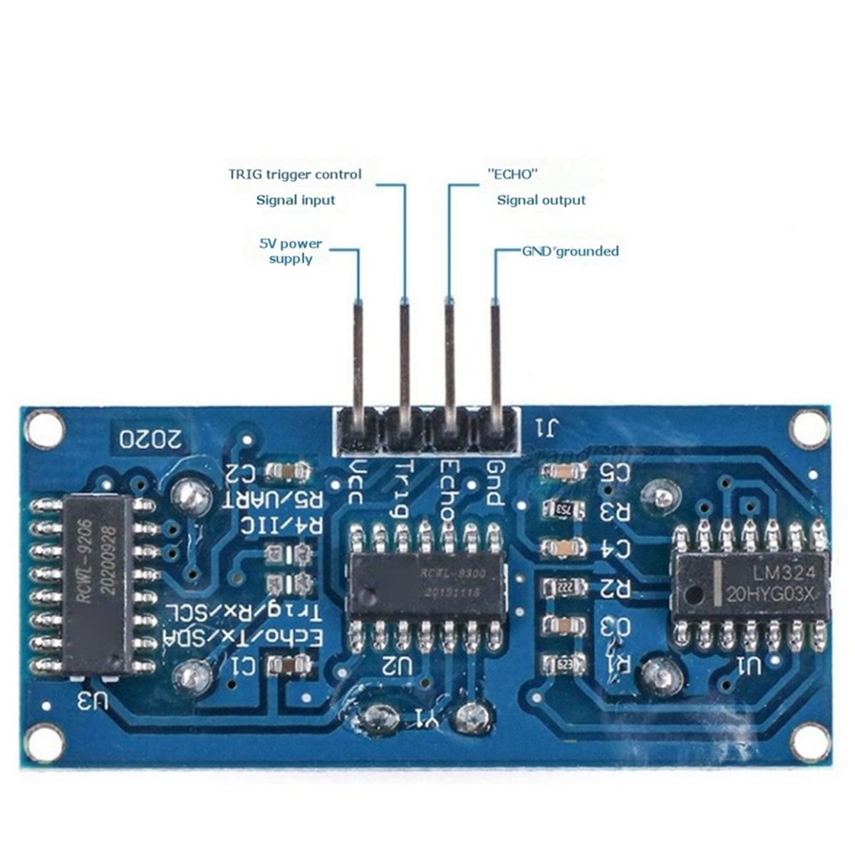 6PCS HC-SR04 Ultrasonic Sensor - огляд і ціна Ultrasonic Distance Sensor