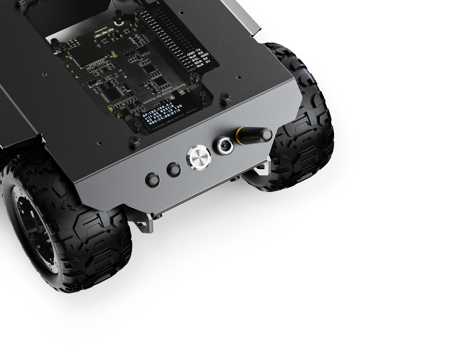 Waveshare WAVE ROVER Flexible  - огляд і ціна Robot Chassis